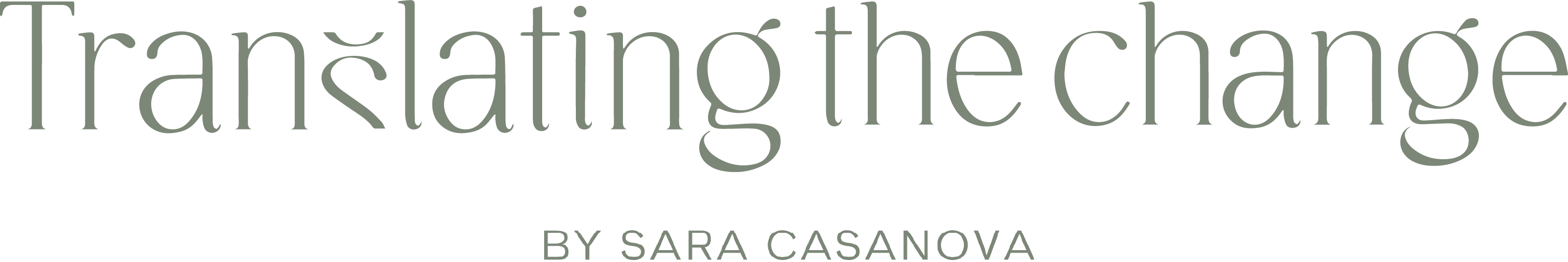 Translating the Change